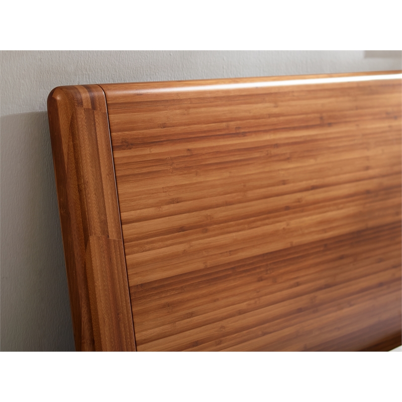 Bamax Hansen King Platform Bed in Copper