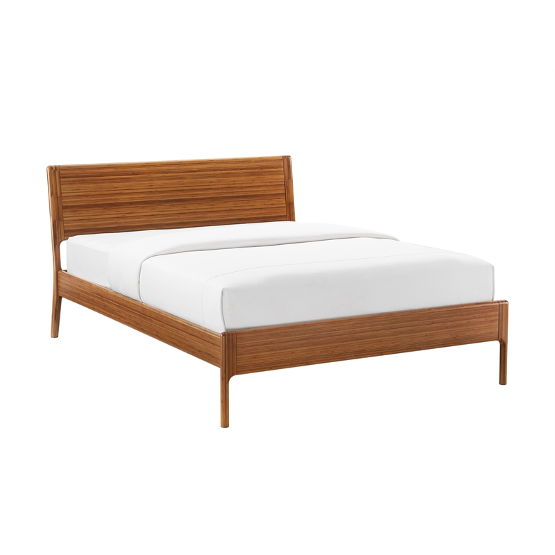 Bamax Hansen California King Platform Bed in Copper
