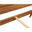Bamax Hansen California King Platform Bed in Copper