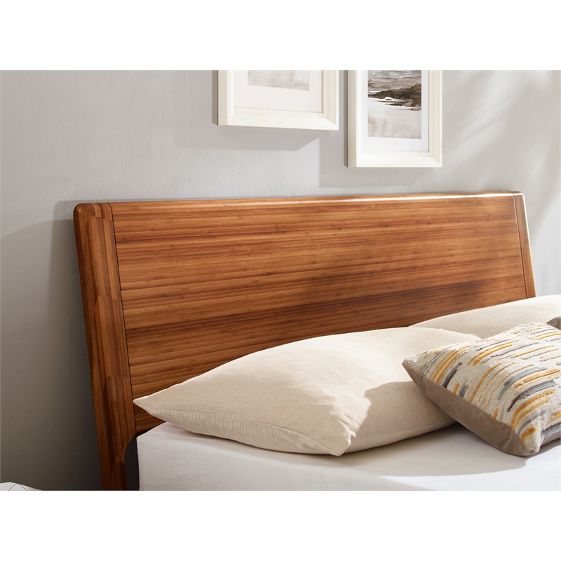 Bamax Hansen California King Platform Bed in Copper