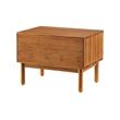 Bamax Hansen 1 Drawer Nightstand in Copper