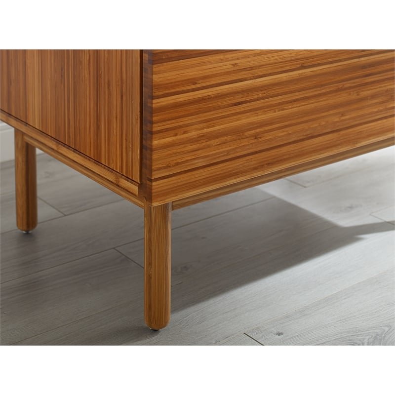 Bamax Hansen 1 Drawer Nightstand in Copper