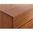 Bamax Hansen 4 Drawer Double Dresser in Copper