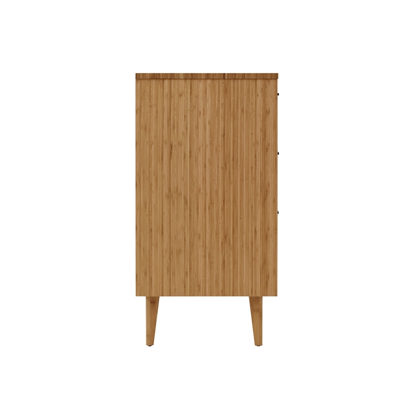 Bamax Tristan Six Drawer Double Dresser in Golden