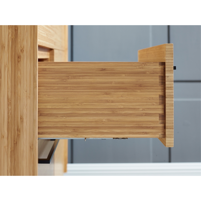 Bamax Tristan Six Drawer Double Dresser in Golden