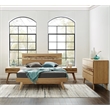 Bamax Sarah King Platform Bed in Golden