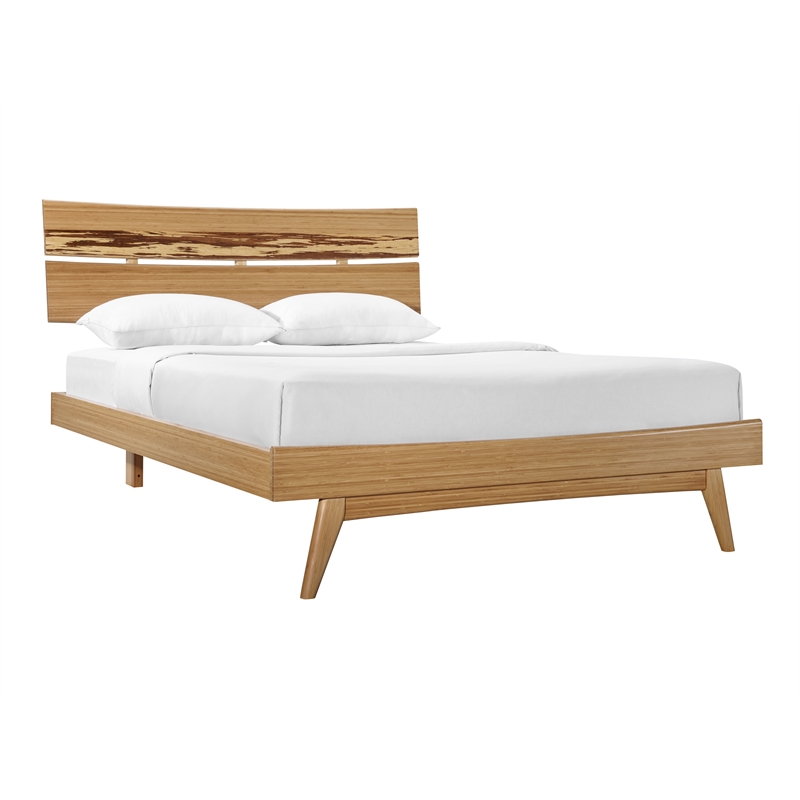 Bamax Sarah King Platform Bed in Golden