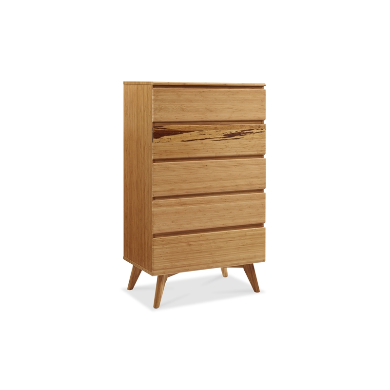 Bamax Sarah Five Drawer High Chest in Golden