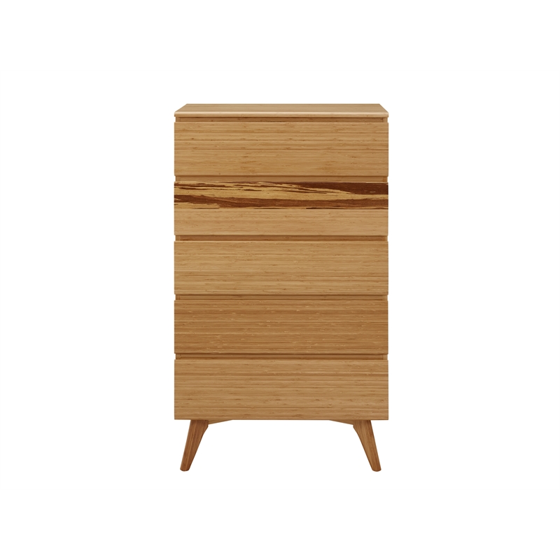 Bamax Sarah Five Drawer High Chest in Golden