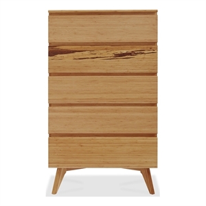 Bamax Sarah Five Drawer High Chest in Golden