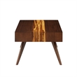 Bamax Sarah Coffee Table in Burgundy