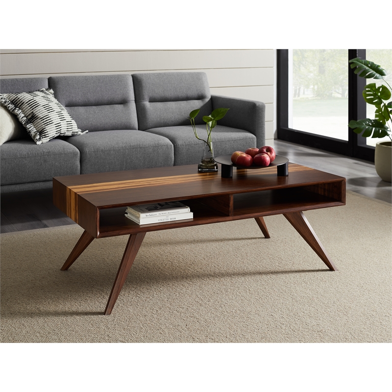 Bamax Sarah Coffee Table in Burgundy
