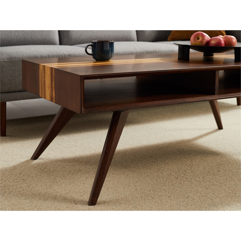 Bamax Sarah Coffee Table in Burgundy