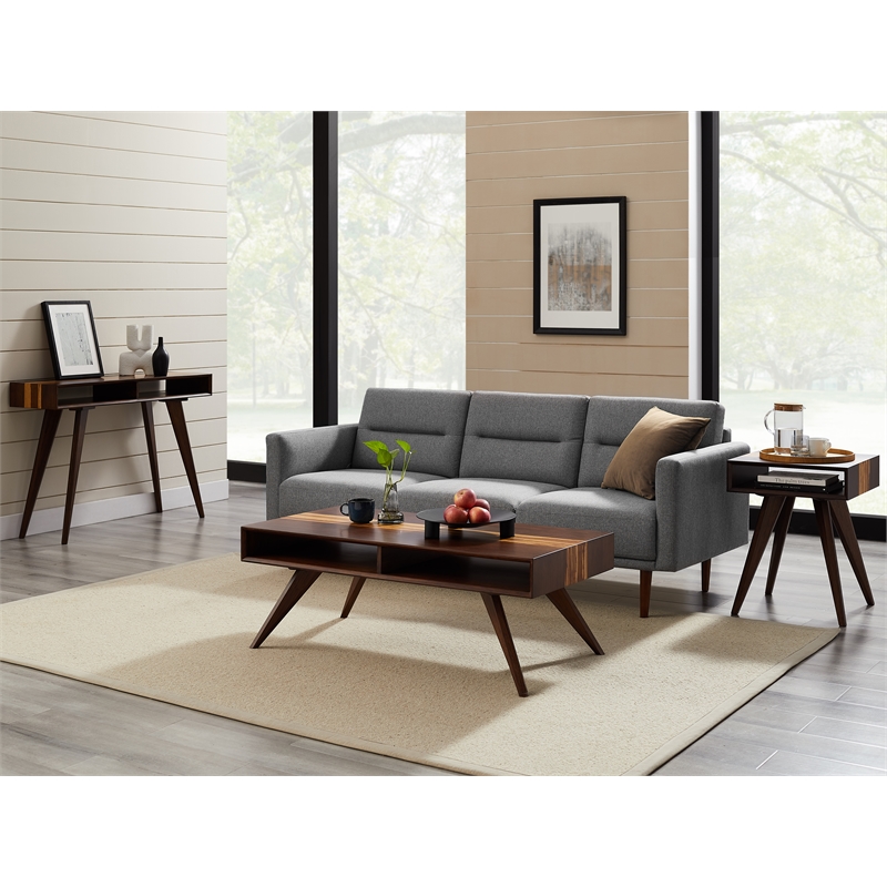 Bamax Sarah Coffee Table in Burgundy