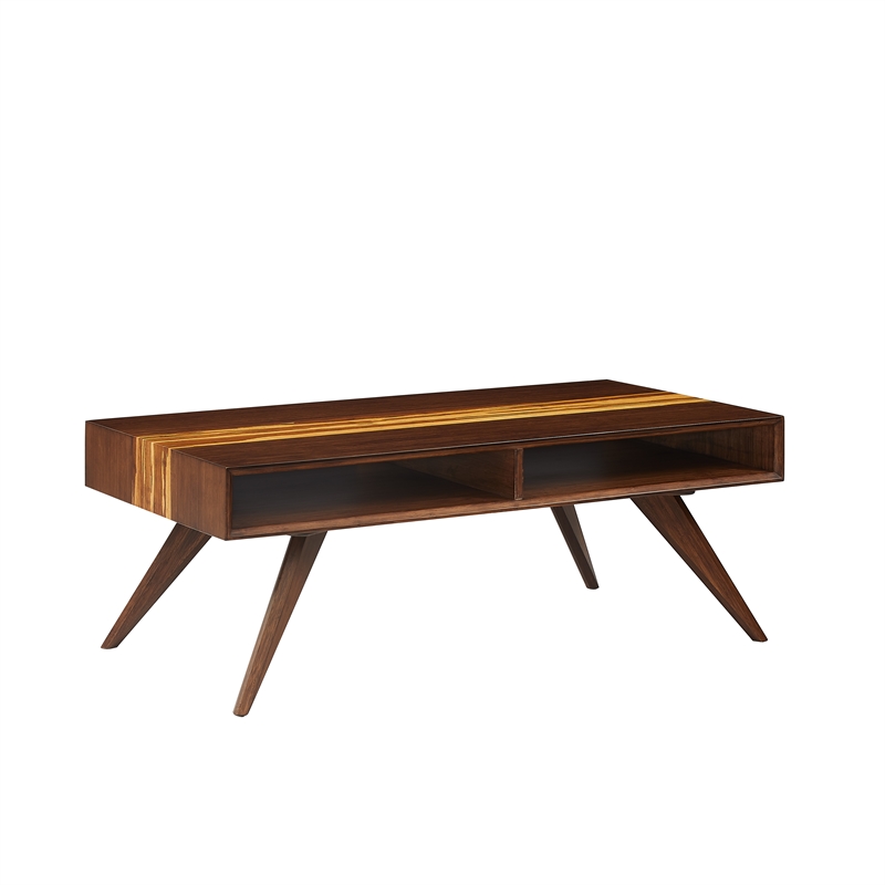 Bamax Sarah Coffee Table in Burgundy