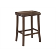 Bamax Piper Counter Height Stool in Coffee (Set of 2)