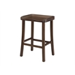 Bamax Piper Counter Height Stool in Coffee (Set of 2)