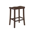 Bamax Piper Counter Height Stool in Coffee (Set of 2)