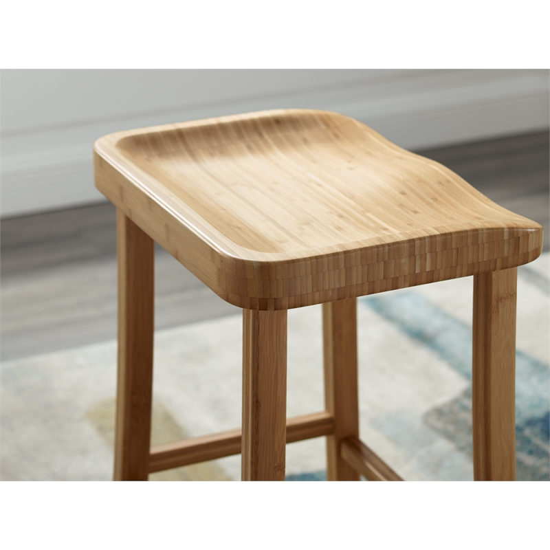 Bamax Piper Bar Height Stool in Golden (Set of 2)