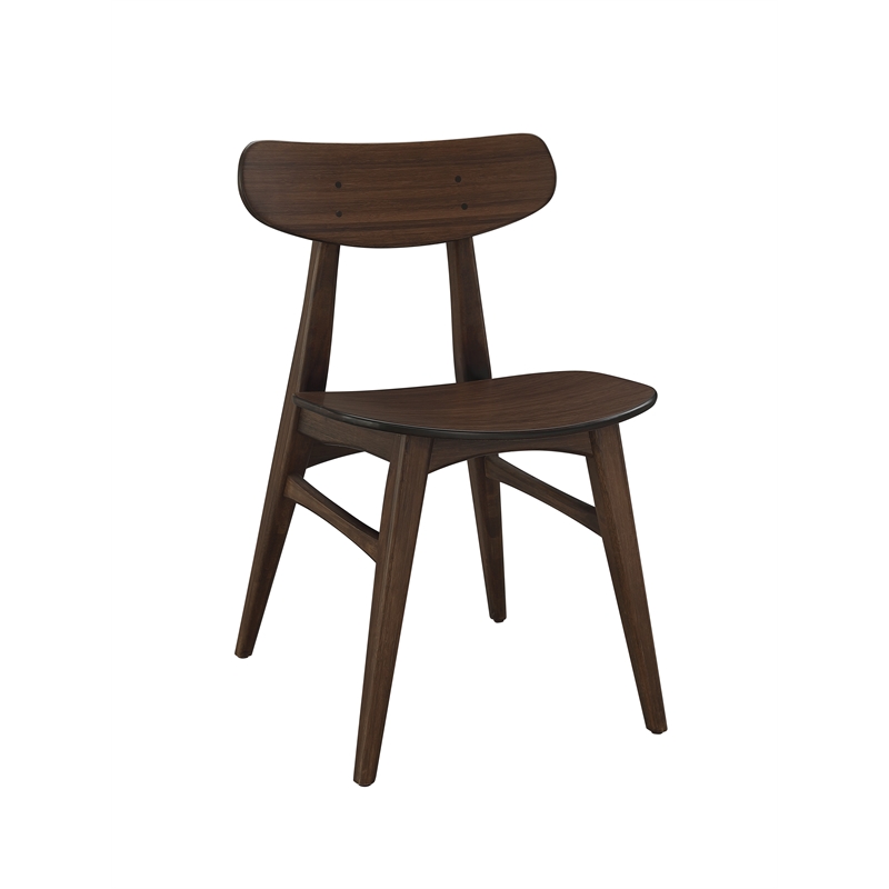 Bamax Coral Dining Chair in Burgundy (Set of 2)