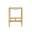 Bamax Nico counter height stool in Sand