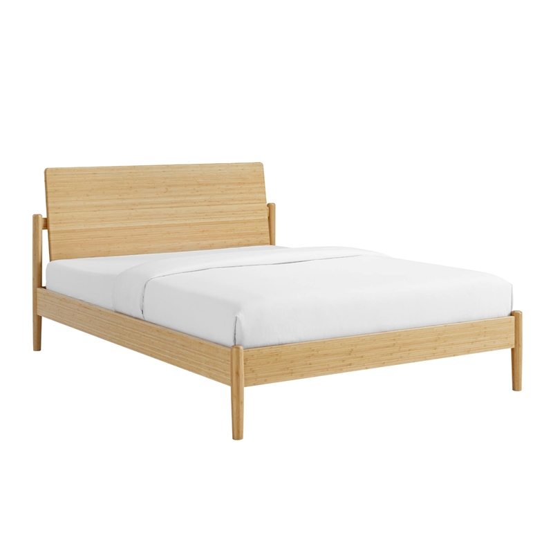 Bamax Hatley King Platform Bed in Sand