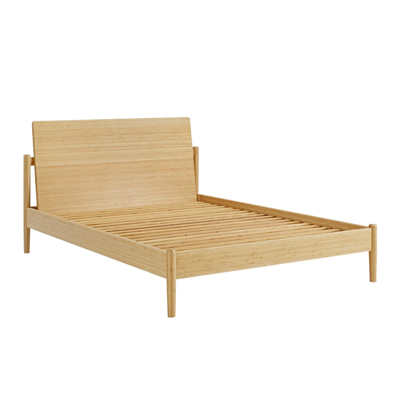 Bamax Hatley King Platform Bed in Sand