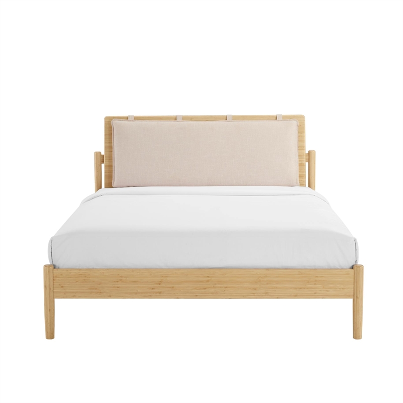 Bamax Hatley King Platform Bed in Sand