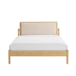 Bamax Hatley King Platform Bed in Sand
