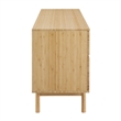 Bamax Hatley 4 Drawer Double Dresser in Sand