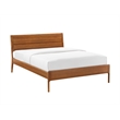 Bamax Hansen Queen Platform Bed in Copper