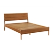 Bamax Hansen Queen Platform Bed in Copper