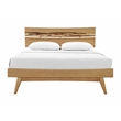 Bamax Sarah Queen Platform Bed in Golden