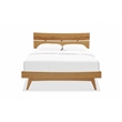 Bamax Sarah Queen Platform Bed in Golden