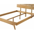 Bamax Sarah Queen Platform Bed in Golden