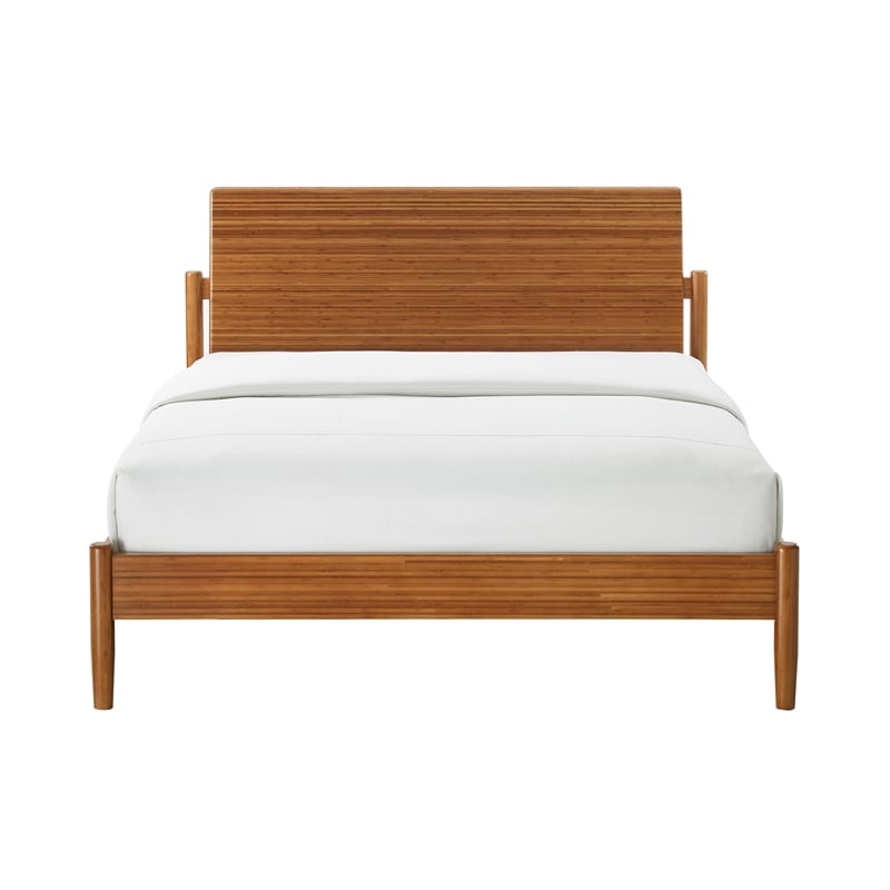 Bamax Hatley Queen Platform Bed in Copper