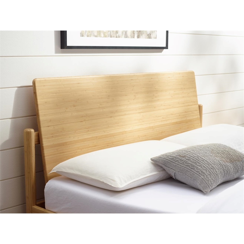 Bamax Hatley Queen Platform Bed in Sand