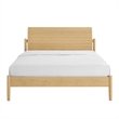 Bamax Hatley Queen Platform Bed in Sand