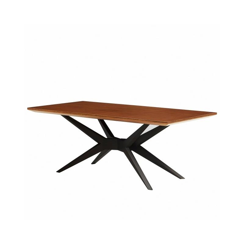Bamax Rodney Dining Table in Copper & Charcoal