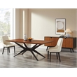Bamax Rodney Dining Table in Copper & Charcoal