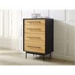 Bamax Spencer 4 Drawer High Chest in Sand