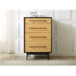 Bamax Spencer 4 Drawer High Chest in Sand