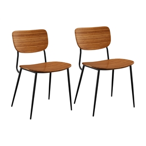 Bamax Cade Chair in Copper (Set of 2)