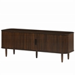 Bamax Carson Console Table / Retractable Door Sideboard in Coffee