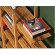 Bamax Kendall Shelf in Golden with Cinnamon Bengal Stripe Inlay