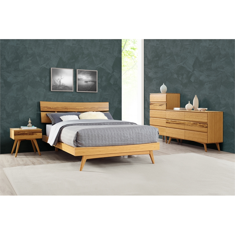 Bamax Sarah Nightstand in Golden