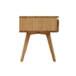 Bamax Sarah Nightstand in Golden