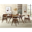 Bamax Sarah Dining Table in Burgundy