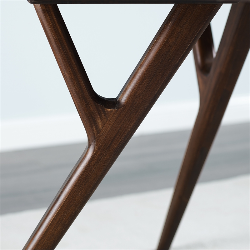 Bamax Sarah Dining Table in Burgundy