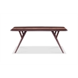 Bamax Sarah Dining Table in Burgundy